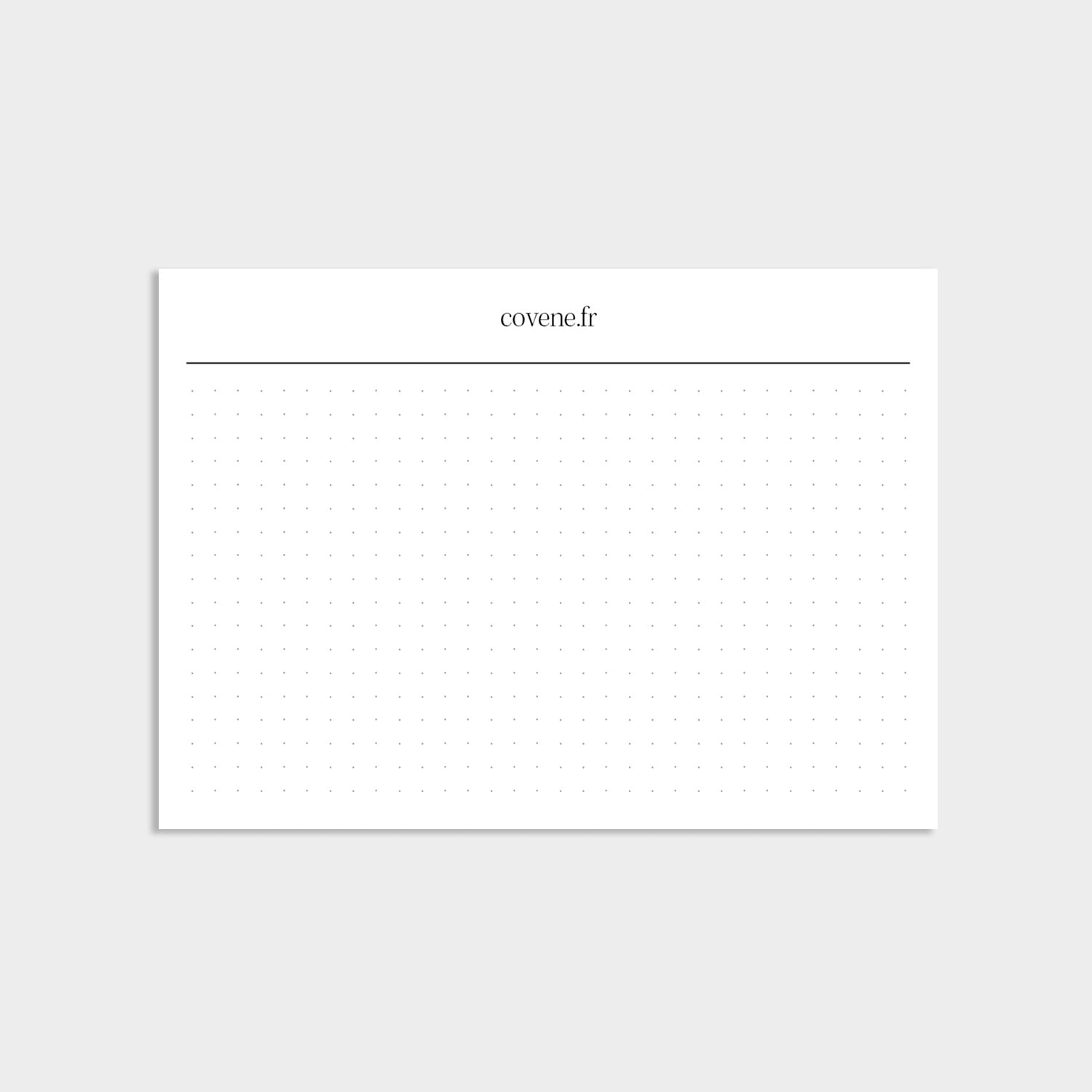 Cartes notes