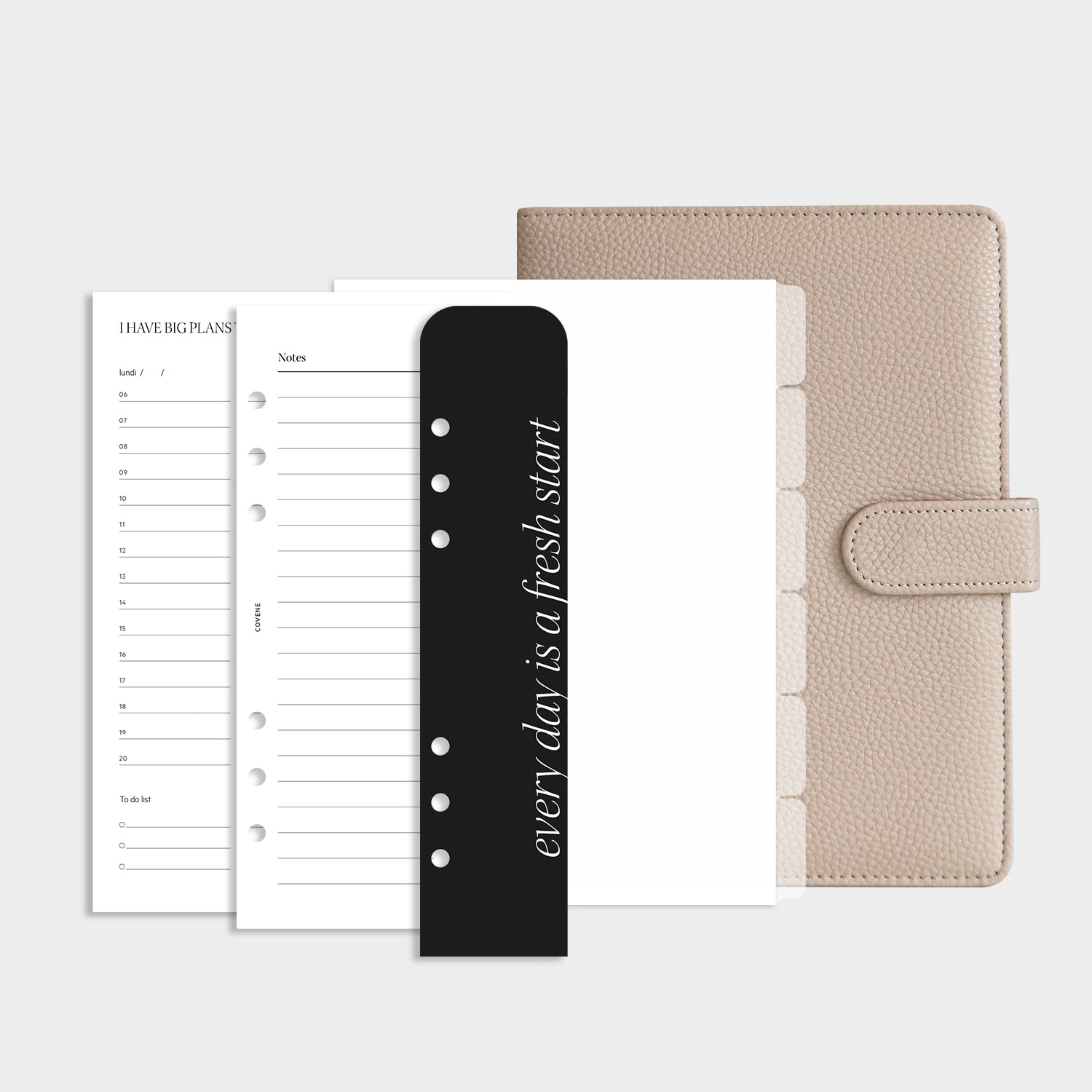 Daily flow : organisation quotidienne