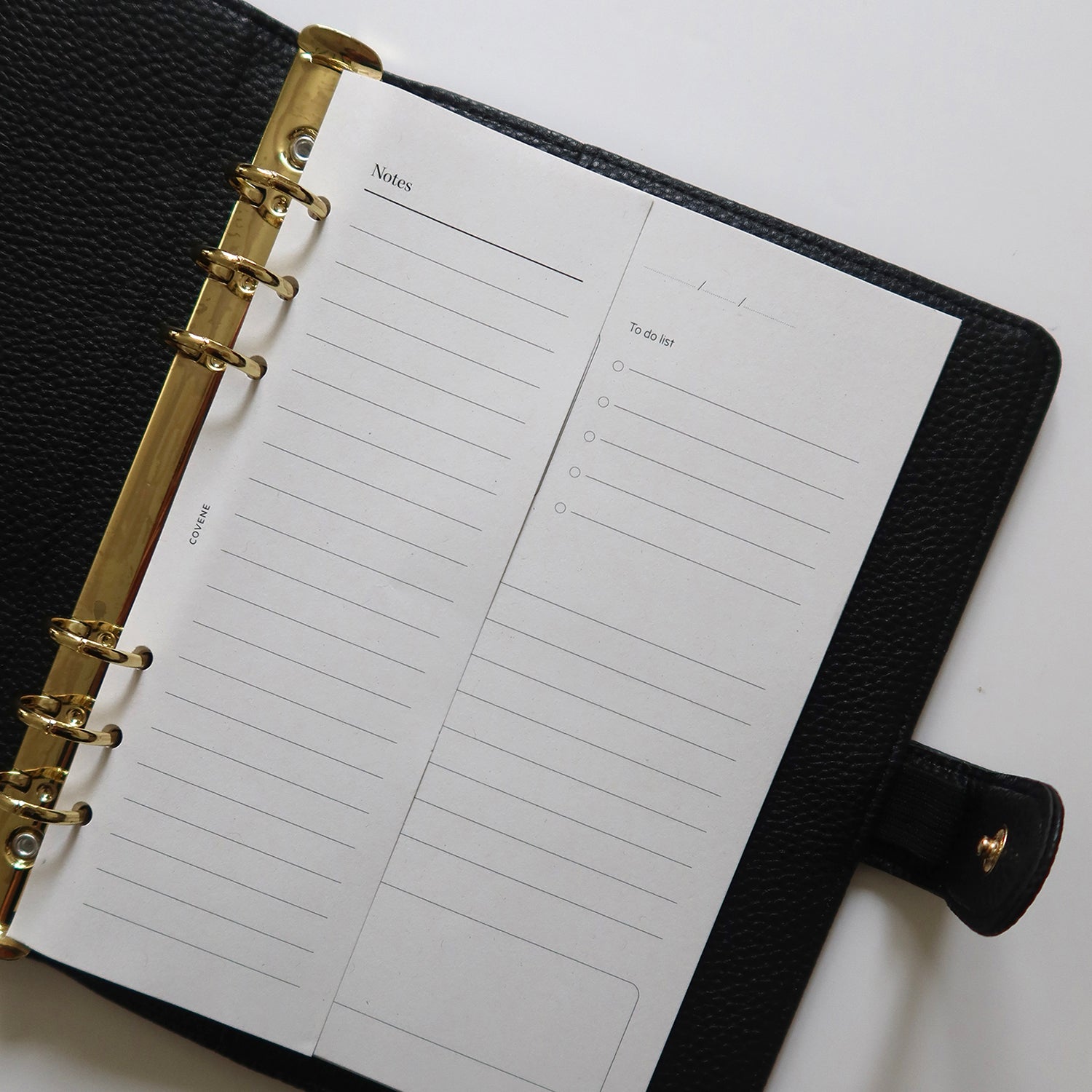Demi-page notes