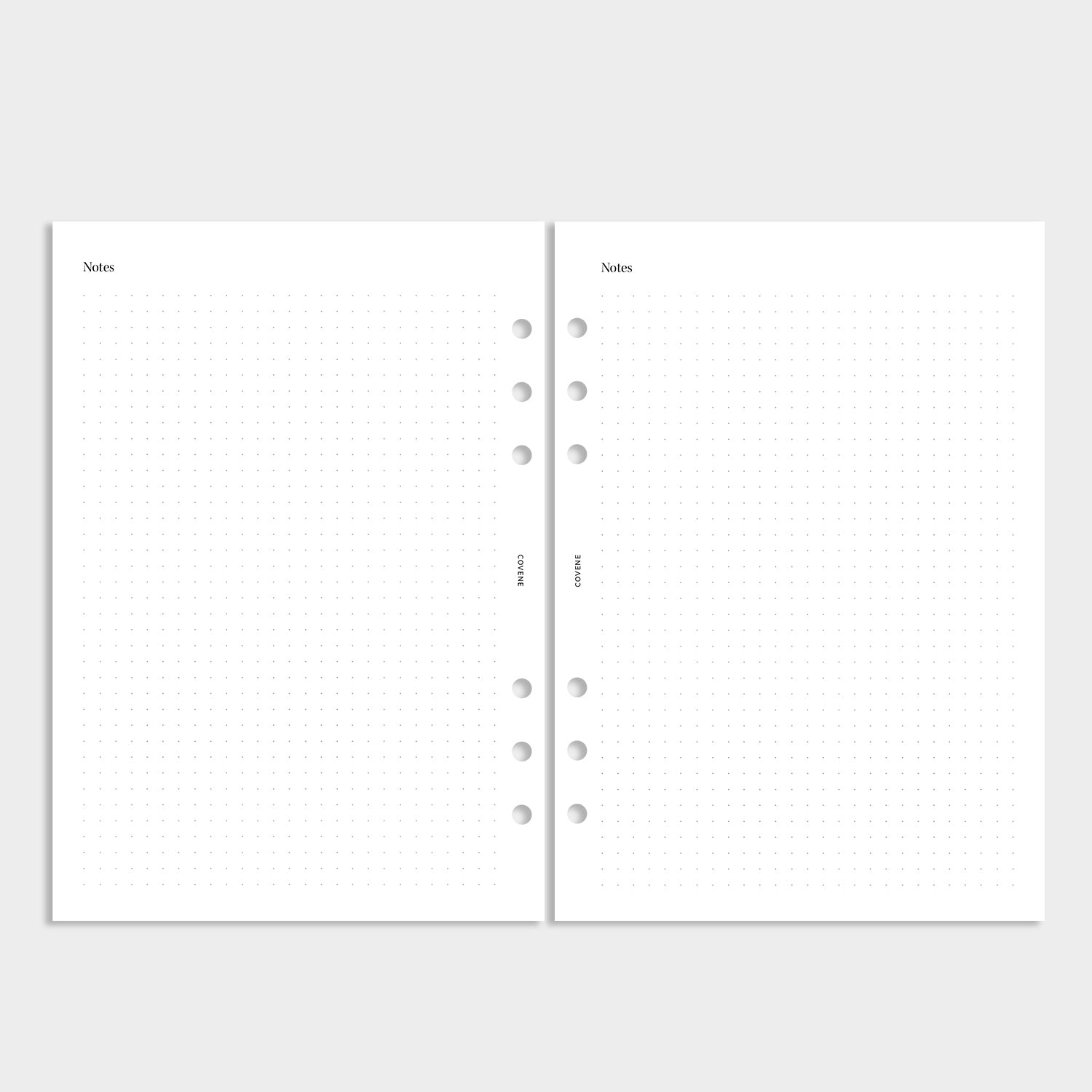 Insert notes pointillés