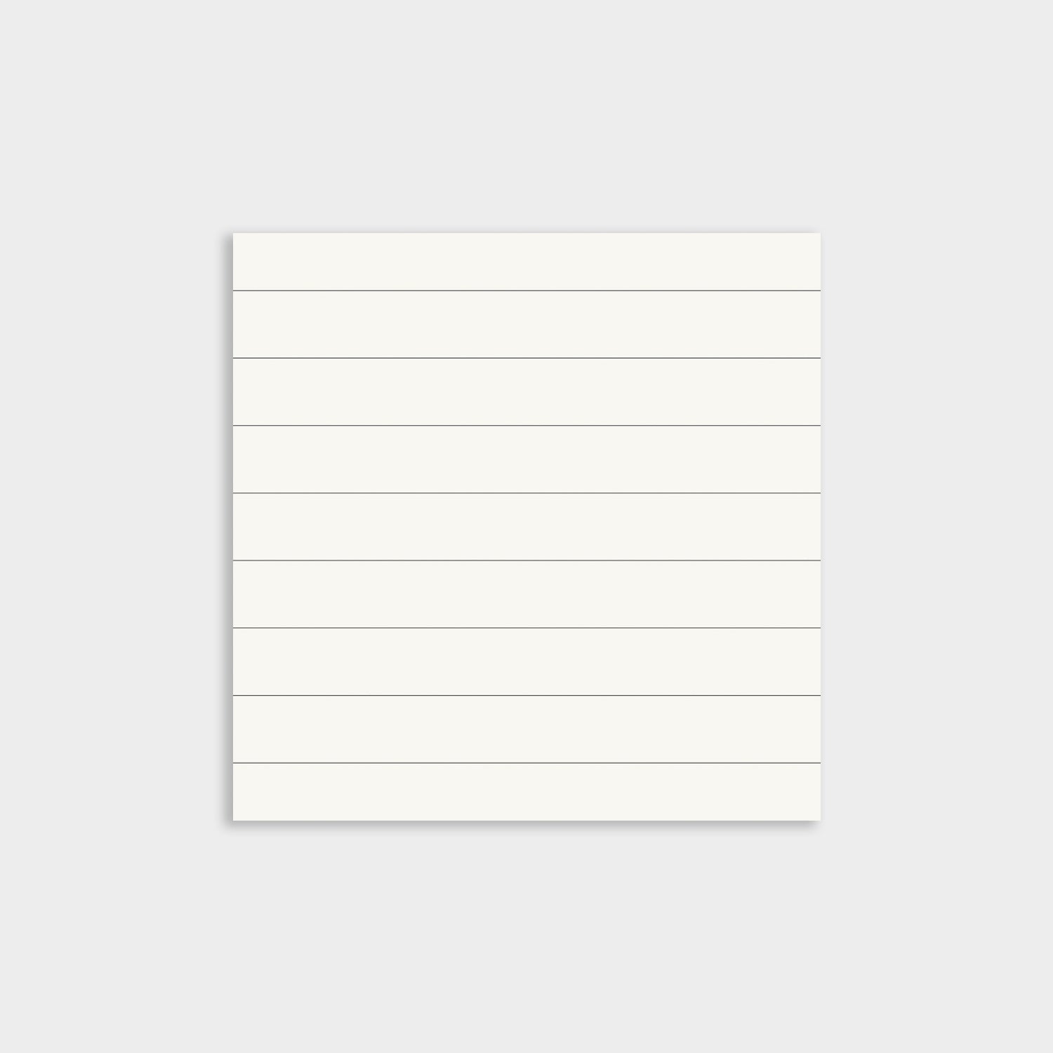 Notes adhésives - lignes