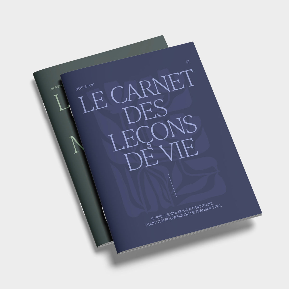Carnet A5, carnet de notes, le carnet des leçons de vie, notebook, introspection, transmission