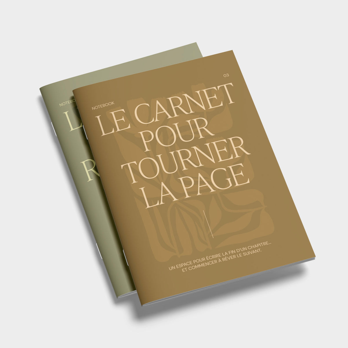 Le carnet pour tourner la page-carnet d'introspection