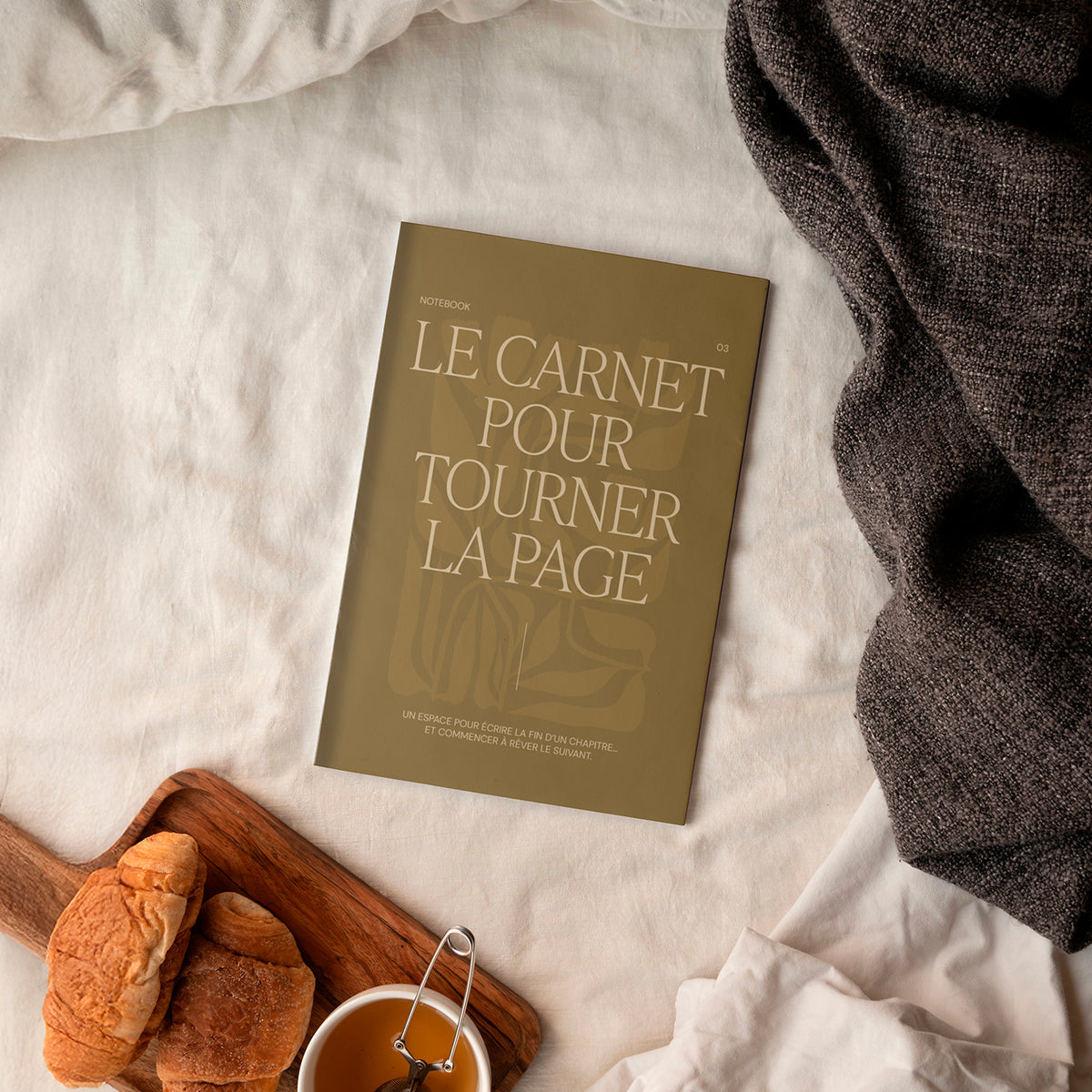 Carnet A5, carnet de notes, le carnet pour tourner la page, notebook, introspection. Un espace pour écrire la fin d'un chapitre et commencer à rêver le suivant.
