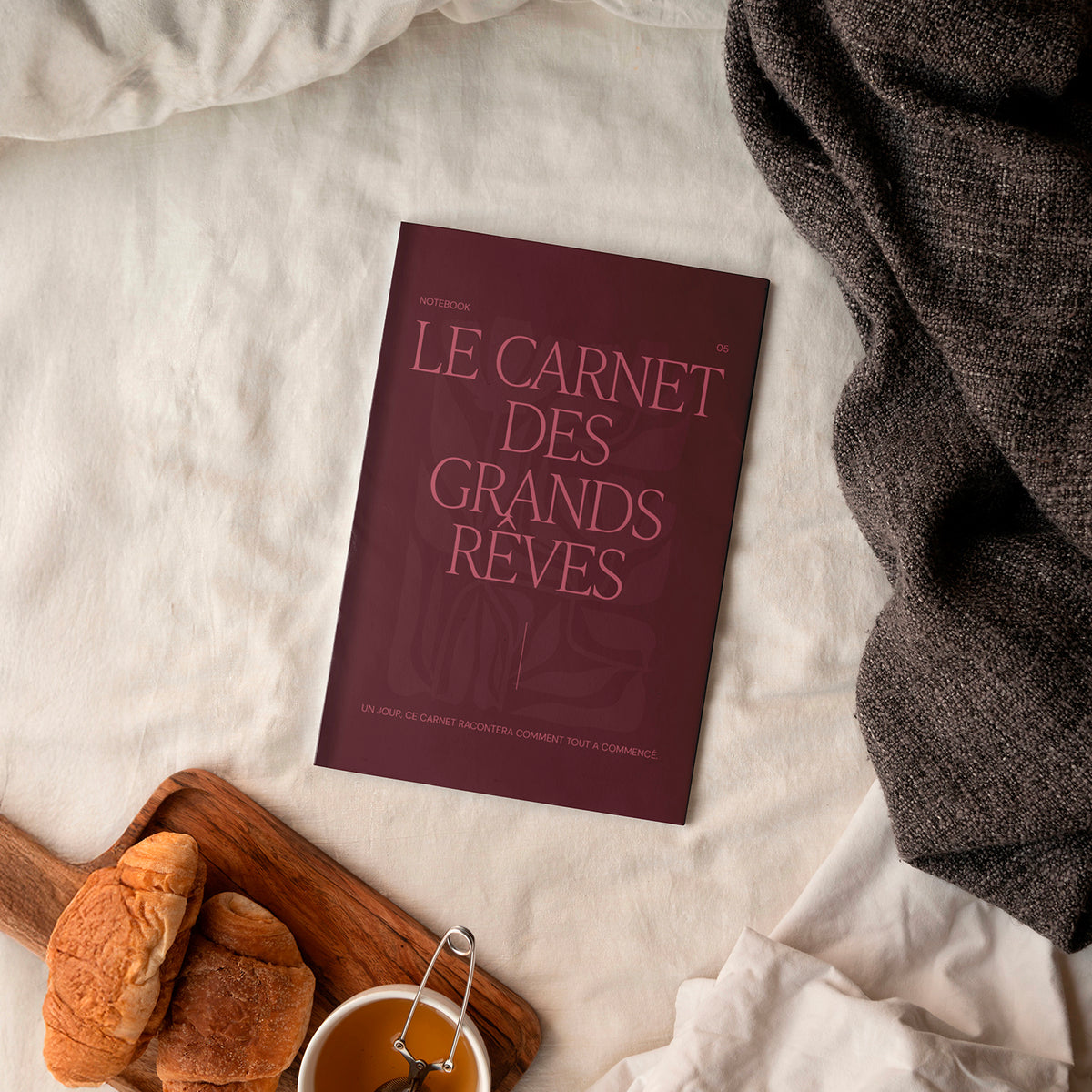 Carnet A5, carnet de notes, le carnet des grands rêves notesbook, introspection.