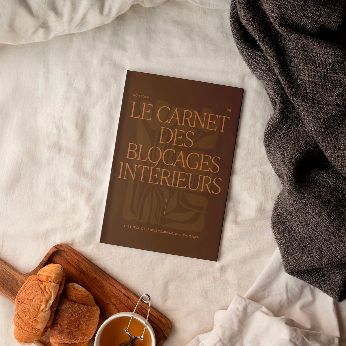Carnet A5, carnet de notes, le carnet des blocages intérieurs notebook, introspection. Les écrire c'est déjà commencer à s'en libérer