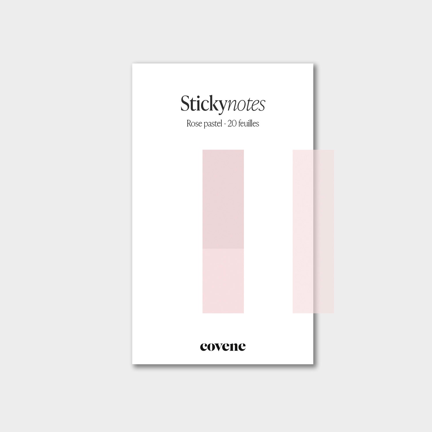 Notes adhésives colorées & transparentes