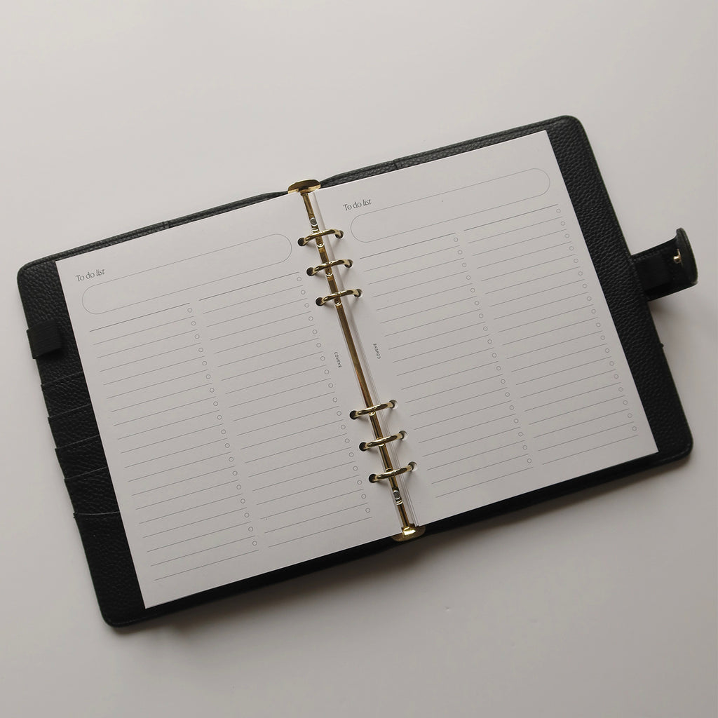 recharge to do list pour agenda à composer