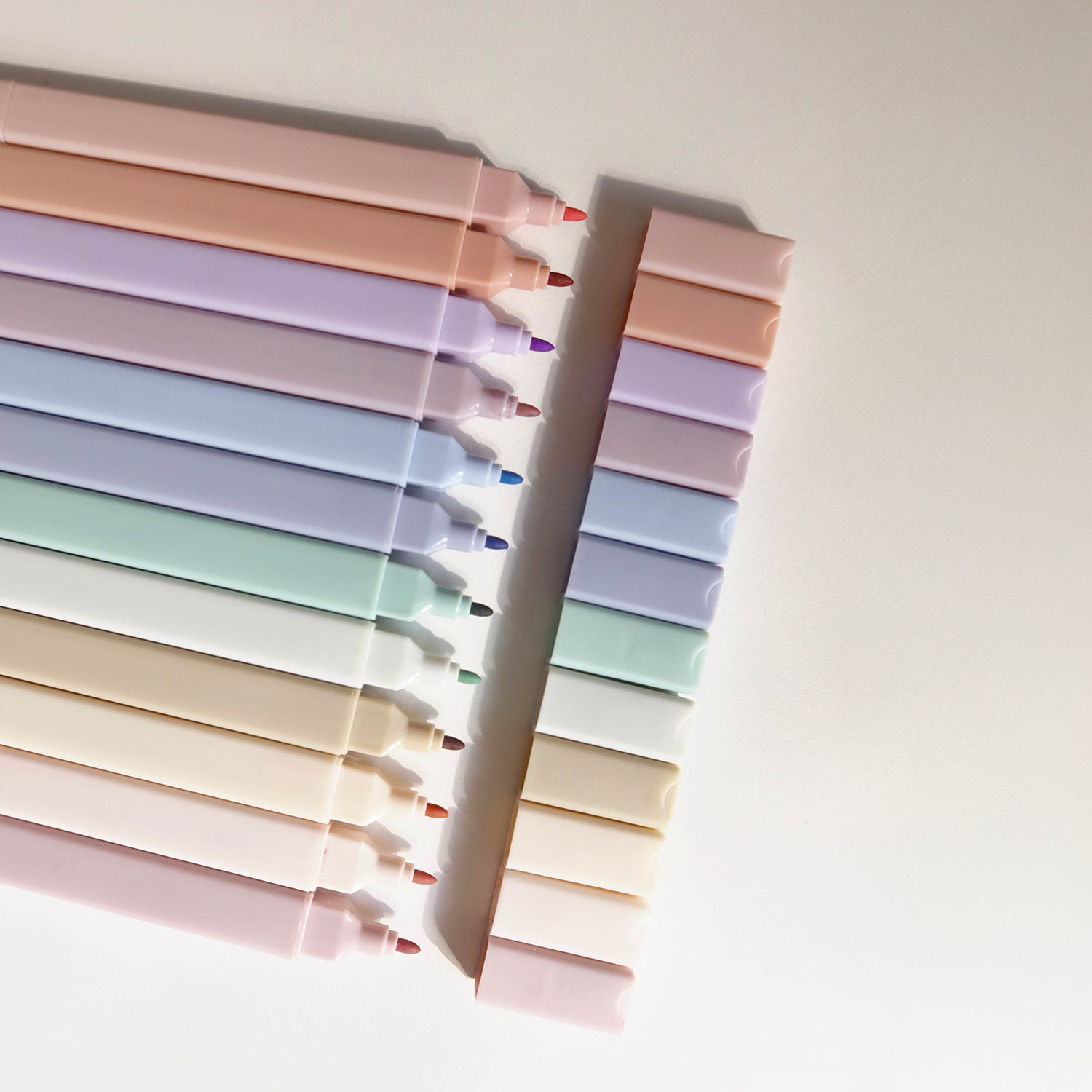 Surligneurs pastels