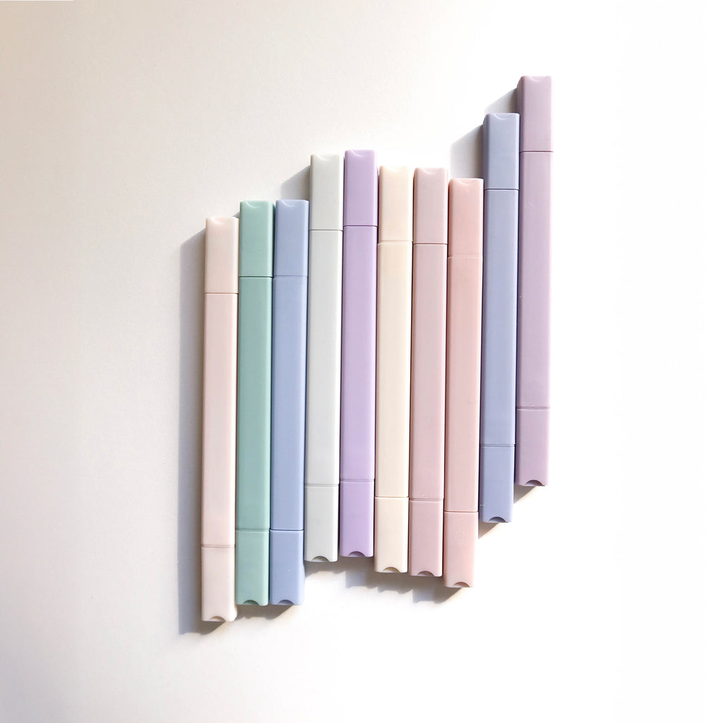 Surligneurs pastels