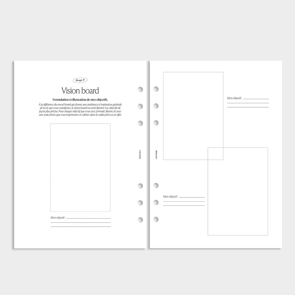 Recharge Vision board