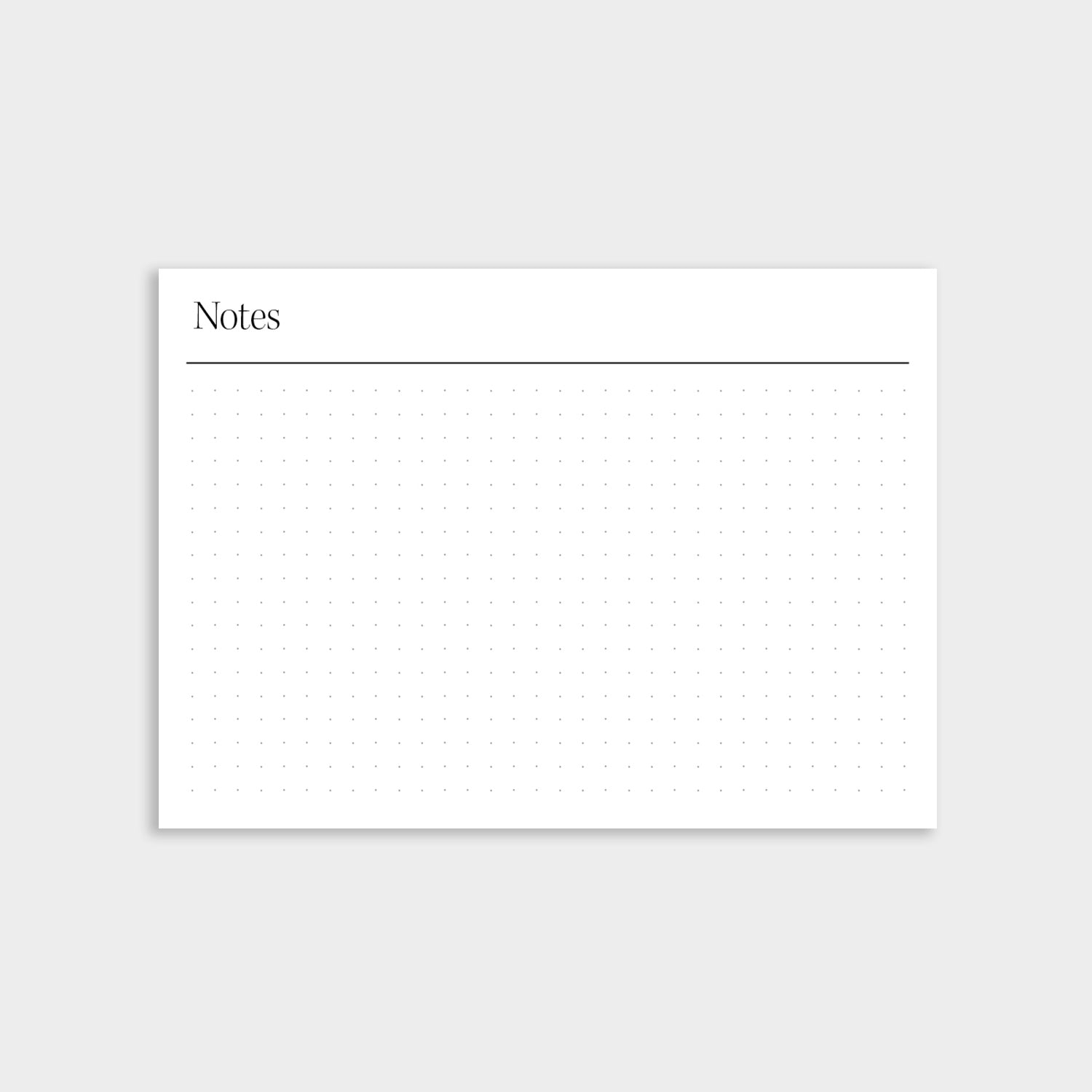 Cartes notes