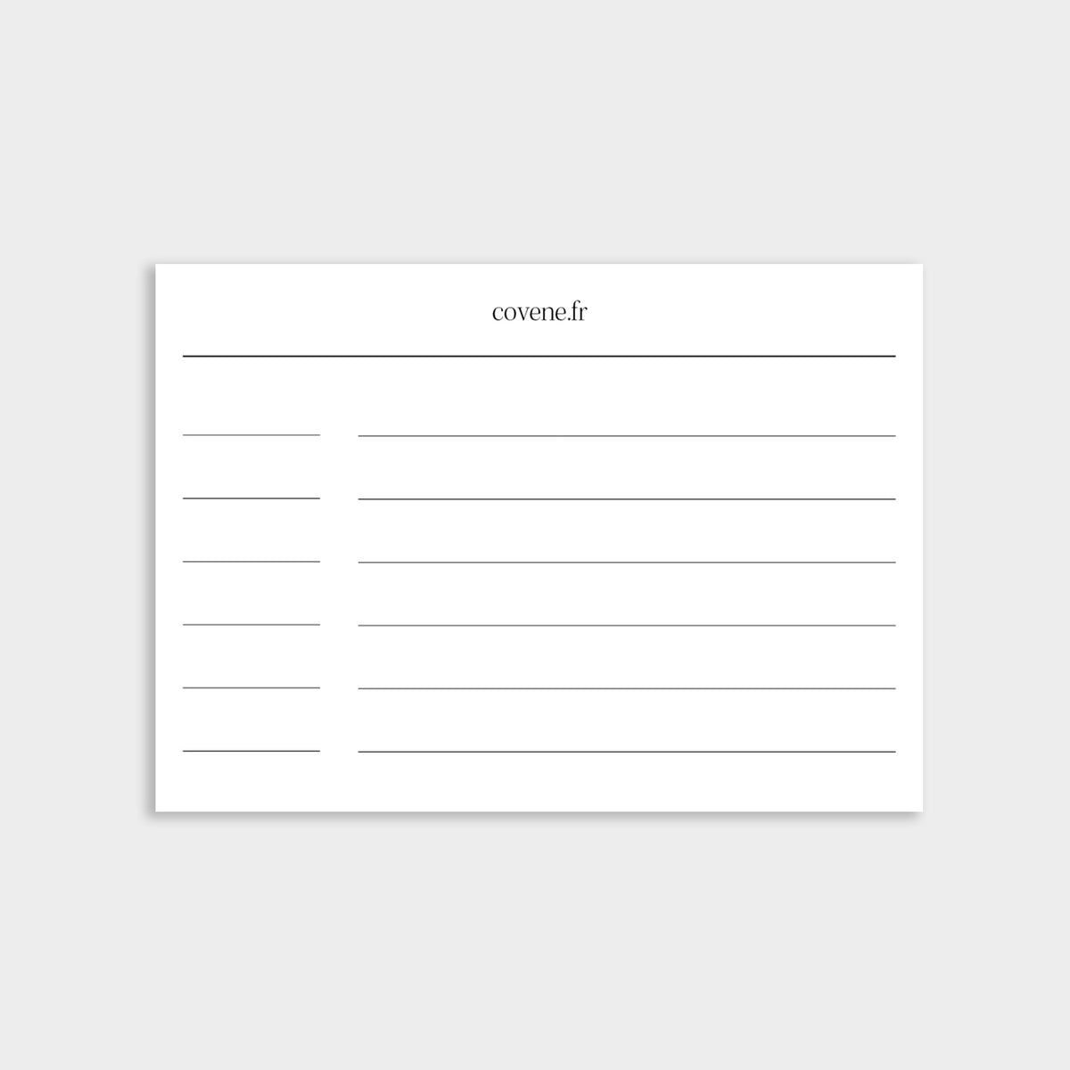 Cartes "Rendez-vous"