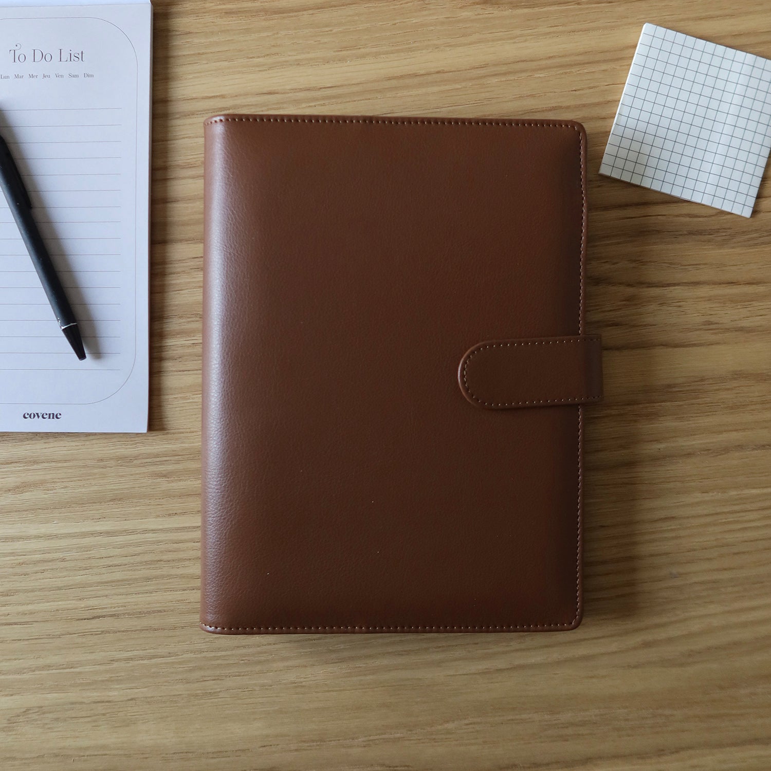 Couverture d'agenda marron