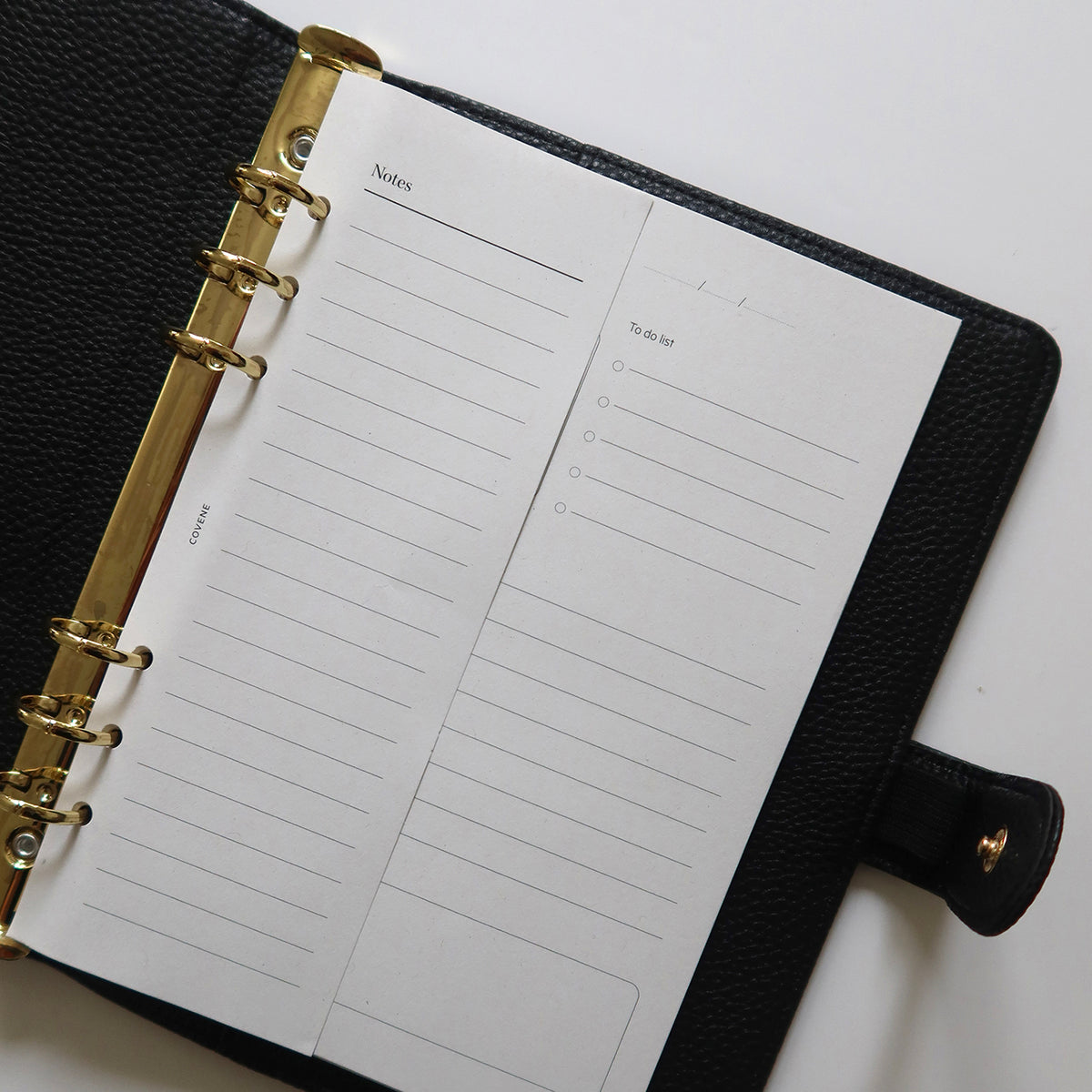 Demi-page notes