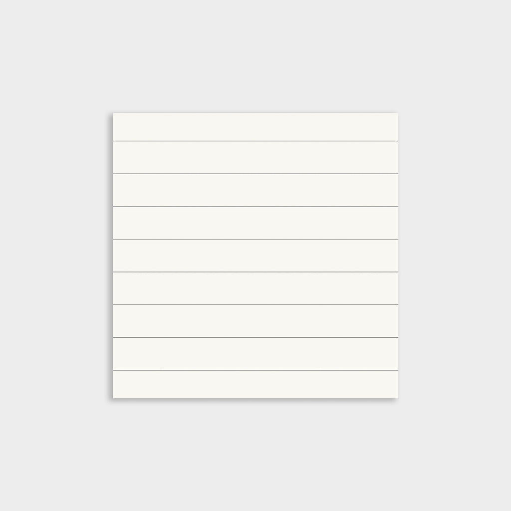Notes adhésives - lignes