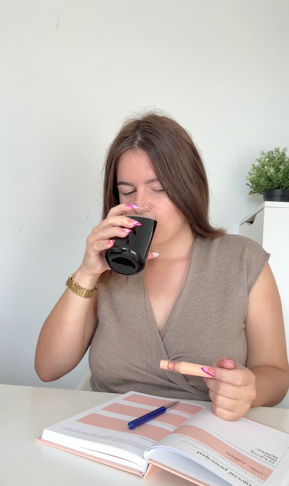 ugc - planner focus carnet de productivité unboxing - objectifs