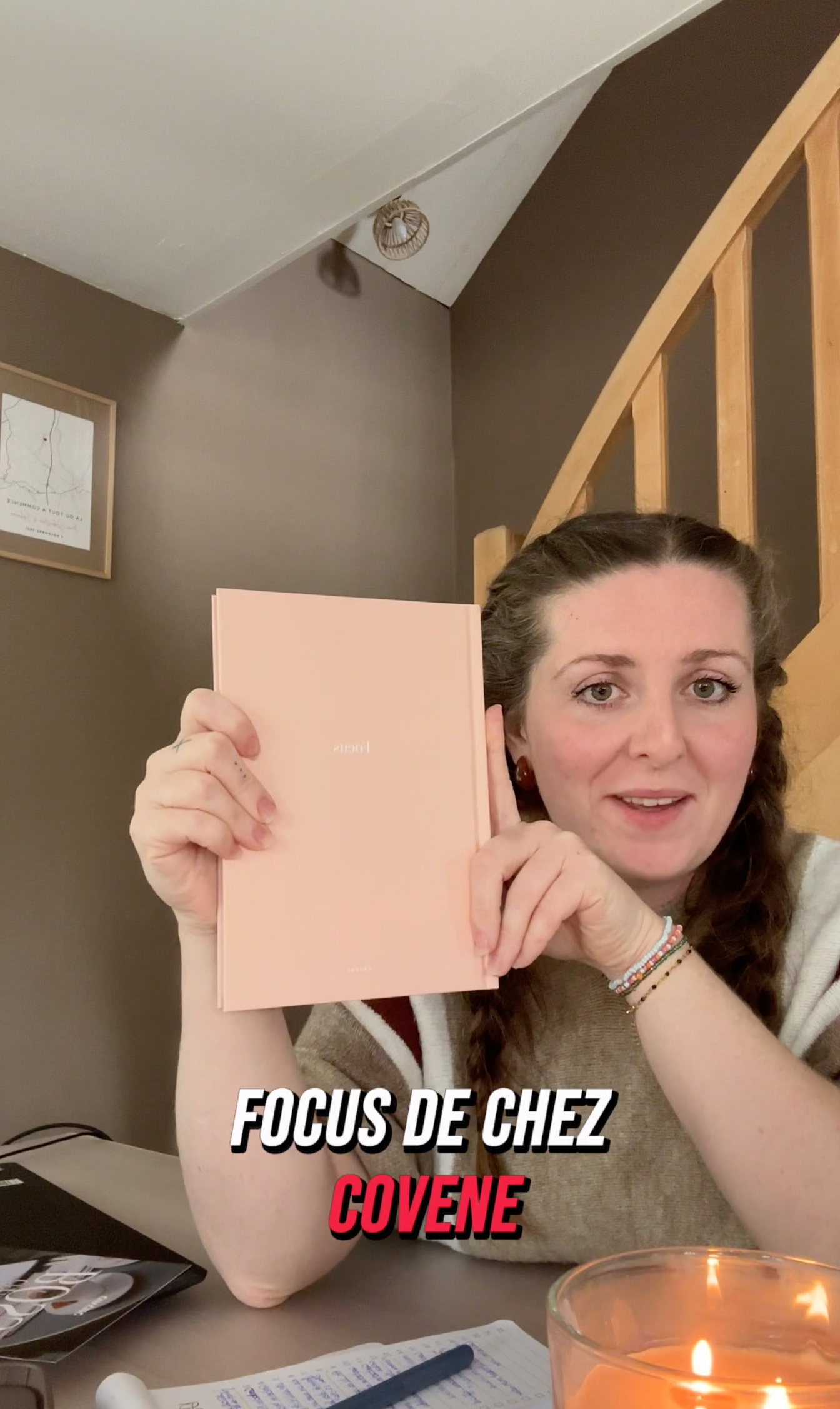 ugc - planner focus carnet de productivité unboxing - objectifs organisation