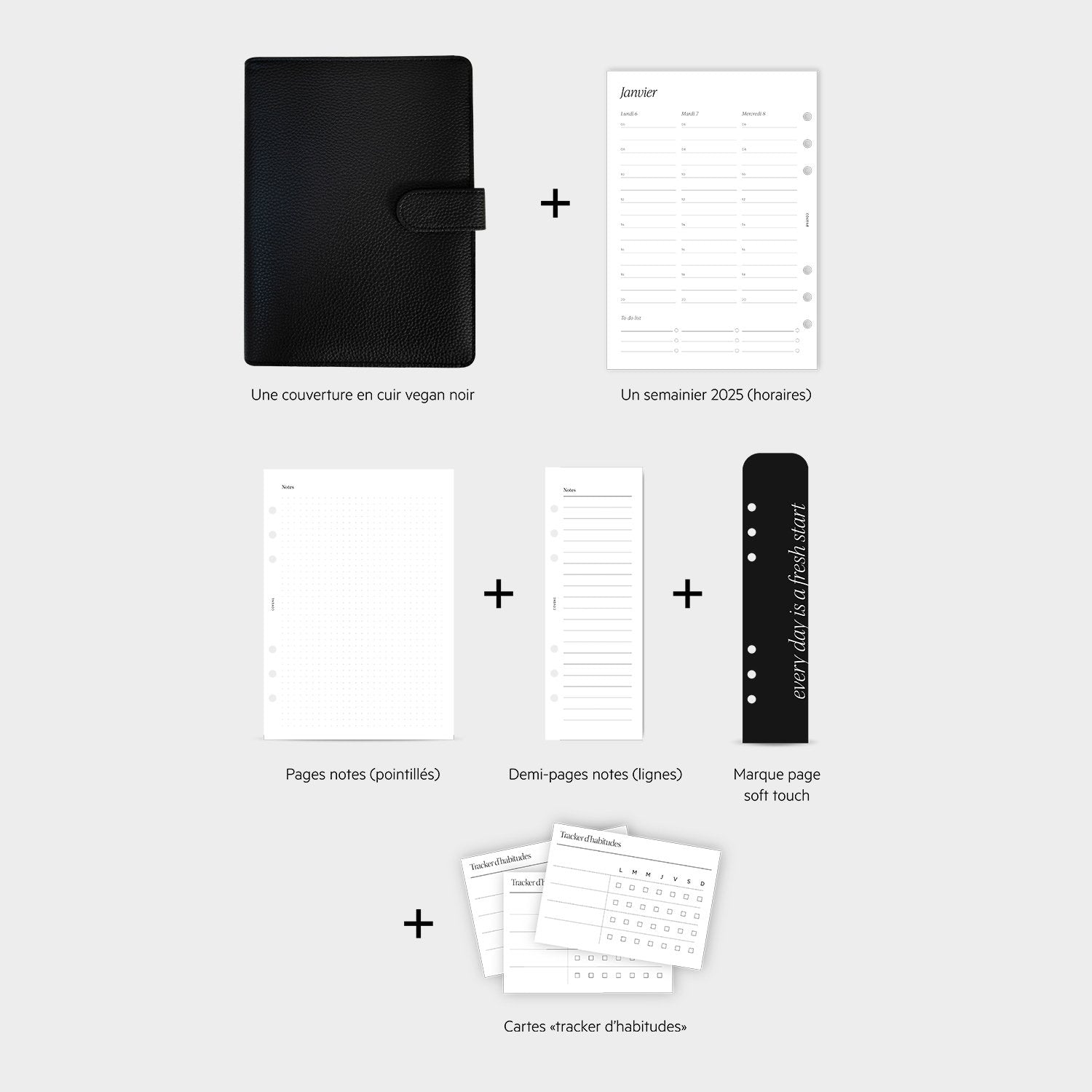Pack 2025 Essentiels - noir