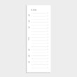 Demi-pages To Do List