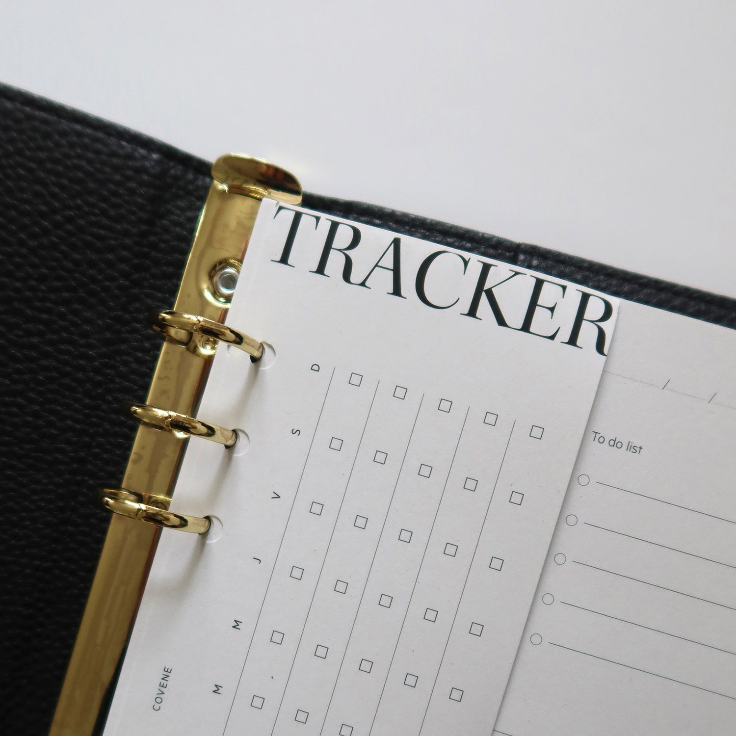 Demi-page tracker